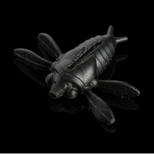 Силиконовые приманки Soorex Cicada 35мм (1,9г) -102Black (3шт) -2791